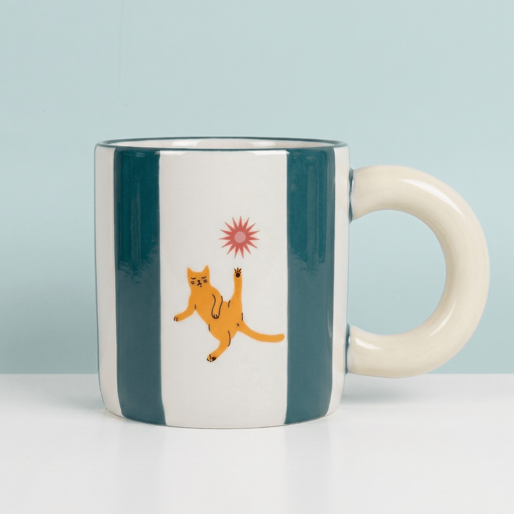 Mug pour chat Ziggy de la gamme Cat Vibes Only