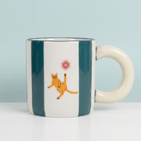 Mug pour chat Ziggy de la gamme Cat Vibes Only