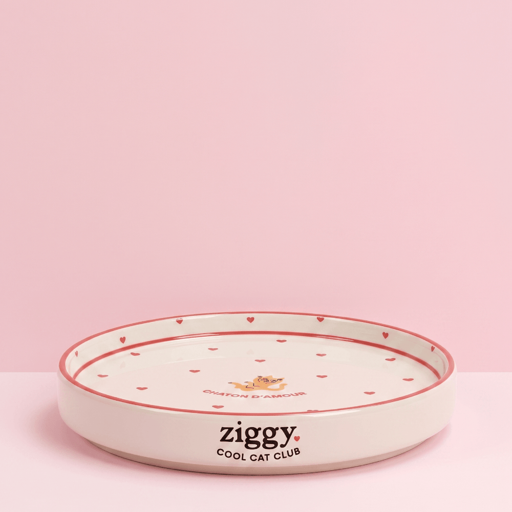Assiette pour chaton Ziggy de la gamme Chaton d'Amour