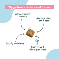 Ziggy Salmon & Valerian Cat Treats, 40g – ingredients and nutritional composition