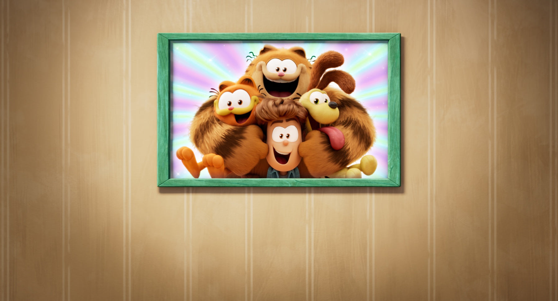 visuel du film Garfield Héro Malgré Lui en collaboration avec Ziggy pour chat