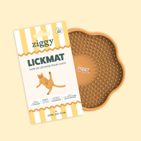 Tapis de léchage anti-glouton pour chat Ziggy