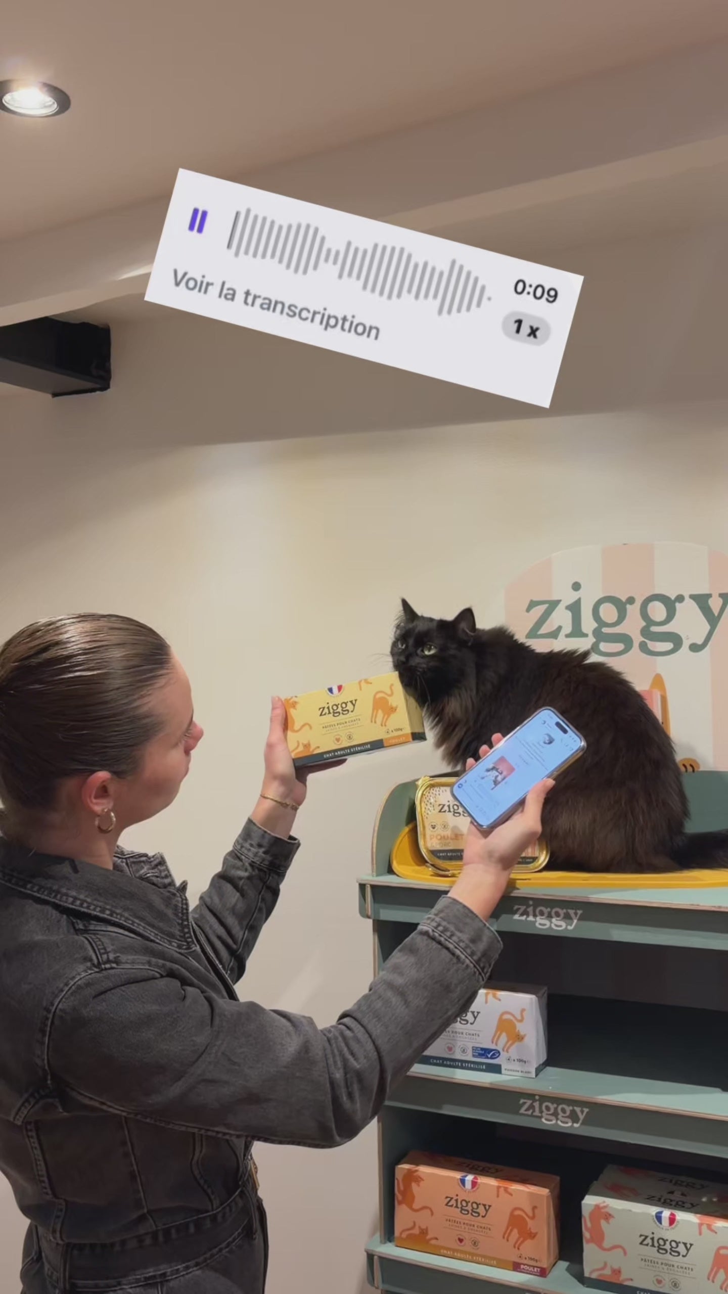 Fabrication de la pâtée Ziggy pour chat stérilisé en Normandie, processus de production