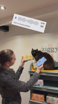 Fabrication de la pâtée Ziggy pour chat stérilisé en Normandie, processus de production