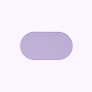Tapis de gamelle pour chat violet de la marque Ziggy