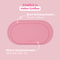 Material der Ziggy Napfunterlage – rutschfest und pflegeleicht